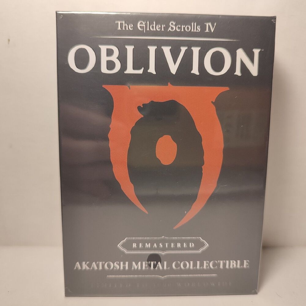 The Elder Scrolls IV Oblivion Akatosh Ingot Official Bethesda Metal Figurine